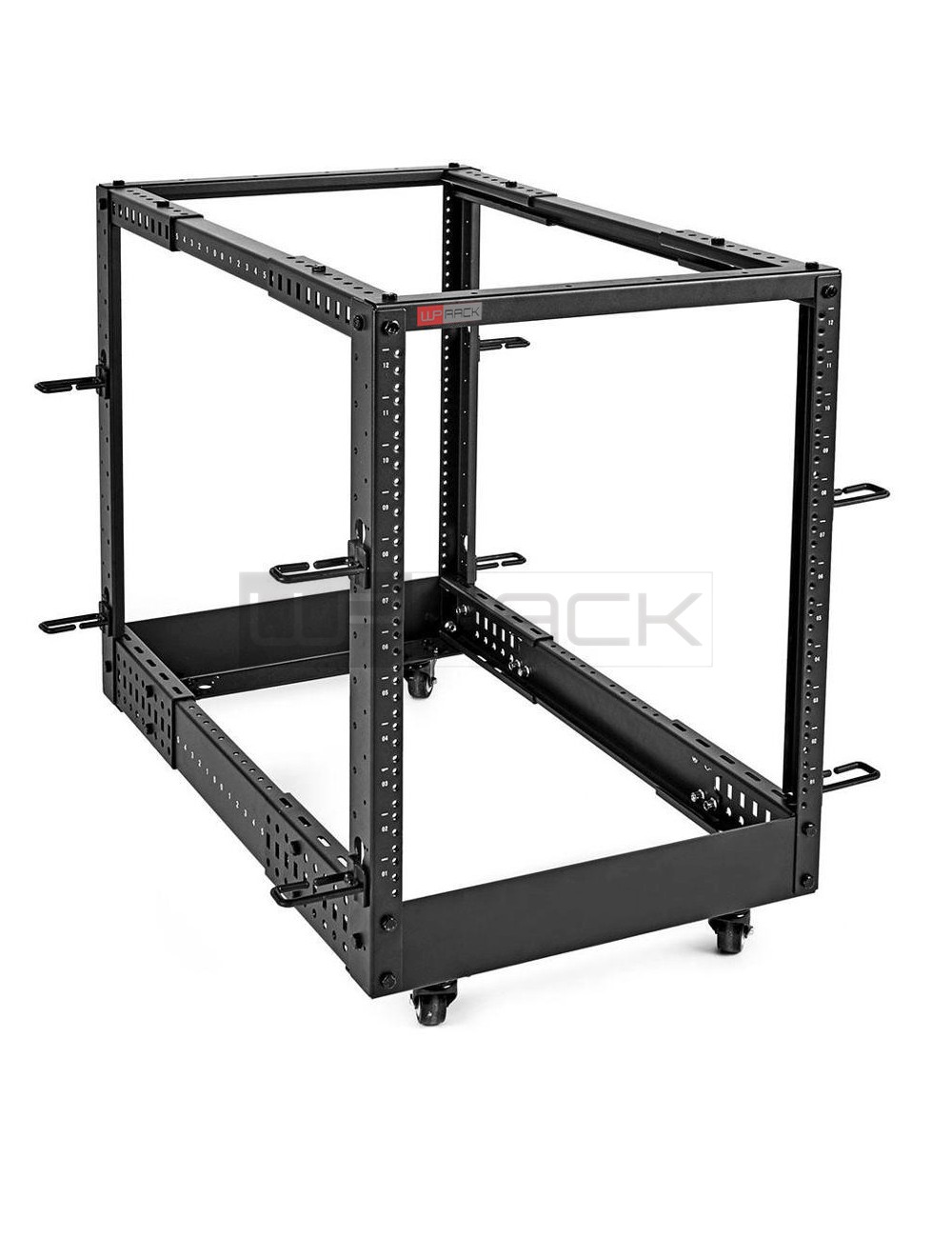 WPN-ROS-156X-B | RACK 4 POSTE ABIERTO 19" 15U PROFUNDIDAD AJUSTABLE 59*102CM | WP Rack | distributori informatica